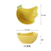 Plato Pequeño Lindo de Verduras Hogareño Creativo Dispensador de Frutas Plato para Snacks Frutas Secas Plato Pequeño Plato