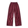Pantalones Cargo de Secado Rápido Estilo Hip-Hop Americano Pantalones de Sudor para Baile Cintura Elástica Cordón Ajustable Holgados Adelgazantes Casuales de Pierna Ancha