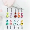 Botones Miniatura Ultra Pequeños de 3 mm, 4 mm, 5 mm para Muñecas, Botones para Ropa de Muñecas BJD, Botones de Aleación Metálica de Dos Agujeros, Botones Coloridos
