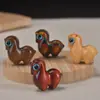 Sândalo Ano do Cavalo Boa Sorte Prosperidade Dinastia Tang Zodíaco do Cavalo Corrente de Celular Chaveiro Cavalo Pingente do Ano do Cavalo Pingente de Natal