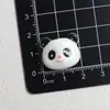 Cabeza de Animal Linda Dibujo Animado Hecho a Mano DIY Accesorios de Pegamento de Crema Piezas Pequeñas de Resina Decoración para Zapatos de Madera Kit de Materiales