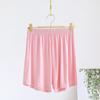 Calças de pijama casuais finas de verão femininas modais, calças largas plus size, calças esportivas para uso ao ar livre