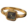 Nuevo reloj cuadrado pequeño de lujo ligero transfronterizo para mujer, reloj de cuarzo estilo pulsera, simple y elegante, adecuado para ir al trabajo, venta al por mayor
