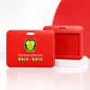 Portatarjeta de identificación con cordón, portatarjeta retráctil, tarjeta de identificación de empleado con diseño impreso en UV, portatarjeta de identificación con foto de plástico