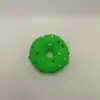 Brinquedos de vinil para cachorro direto da fábrica, rosquinhas de gergelim, resistentes à mordida, molares, explosões transfronteiriças