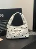 Bolso de Hombro Pequeño Cuadrado de Moda con Lunares de Nicho Estilo Coreano para Mujer Verano 2026 Nuevo de Tendencia Casual