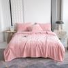 Manta Jacquard de Tafetán Nueva Manta de Color Sólido Manta Multifuncional para Siesta Manta para Sofá Aire Acondicionado Comercio Exterior Transfronterizo