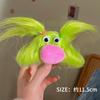 Coração de menina feio boneca clipe trança desenho animado animal de estimação estranho cabelo fofo aperto de cabeça cabeça bonito tubarão clipe Novo
