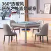 Máquina de mahjong totalmente automática para uso doméstico, mesa de mahjong eléctrica de bajo ruido, máquina de mahjong rápida y sin atascos de cartas para salones de mahjong