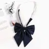 Accesorios para Camisa de Golpe Libre de Personas Estilo Japonés Corbata Azul Estilo Académico jk Patrón Perezoso Vestido Académico Lazo de Corbata Mano de Mujer dk