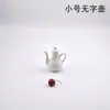 Olla para Salsa de Cerámica Blanco Puro, Olla para Vinagre, Olla para Aceite, Tarro Creativo para Chile de Hotel Restaurante, Olla para Salsa de Soya, Botella para Condimentos, Tarro para Condimentos, Botella para Aceite
