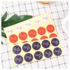 Pegatina para Hornear Gracias Color Estampado en Caliente Papel Pegatina Empaque Sello Pegatina Caja Blíster para Pastel de Luna Pegatina Decorativa