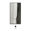 Percepción de pintura decorativa moderna simple negra y blanca gris para porche, arte abstracto, pintura para pasillo, pintura para esquina de sofá