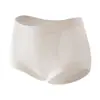 Pantaletas de algodón puro 40S para mujer 10A antibacterianas, entrepierna extendida, tacto suave de algodón, alta elasticidad, sin costuras, control de abdomen, de cintura alta para mujer