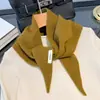Cachecol Triangular Tricotado 100% Lã de Ovelha Pura Australiana Lenço de Cabeça Feminino Lenço Xale Casual de Alta Qualidade Quente Versátil para Mulheres