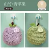 Nova Toalha de Mão de Chenille de Frutas para Pendurar Cozinha Banheiro Banheiro Espessa Bola de Mão Fofa Absorvente