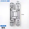 Bisagra de Puerta Oculta, Bisagra Ajustable Tridimensional, Puerta de Entrada de Edificio de Oficinas, Puerta Totalmente de Aluminio, Puerta de Servicio Pesado, Bisagra Plegable