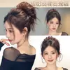Aplique de Coque Fofo para Mulheres, Estilo Doce e Descolado, Topo Alto, Coque Volumoso, Ferramenta Fácil para Penteado
