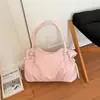 Bolso Tote de Color Sólido a la Moda 2026 Verano Nuevo Bolso de Mano Personalidad Elegante Bolso de Hombro Gran Capacidad Bolso de Axila para Mujer