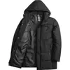 2025 Inverno Inverno Algodão Roupa Exterior Outono Nova Aconchegante Quente Algodão Roupa Exterior Masculina Com Capuz Removível Transfronteiriça Amazon 3D