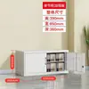 Armário de Aço para Escritório Armário de Armazenamento de Escritório Aço Inoxidável Duas Gavetas Armário Baixo com Gavetas Trancáveis Pequeno Armário Armário de Armazenamento