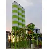 Silo de Cimento Vertical Hzs25, Tanque de Armazenamento de Cinzas Volantes Disponível para Venda, Tanque Vertical de Cimento de 50 Toneladas de Fácil Manutenção