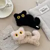 Nuevo Dibujo Animado Otoño Invierno Felpa Dibujo Animado Gato 3D Pinza para el Cabello Accesorios para el Cabello Lindo Tiburón Pinza para el Cabello Pinza para la Parte Posterior de la Cabeza