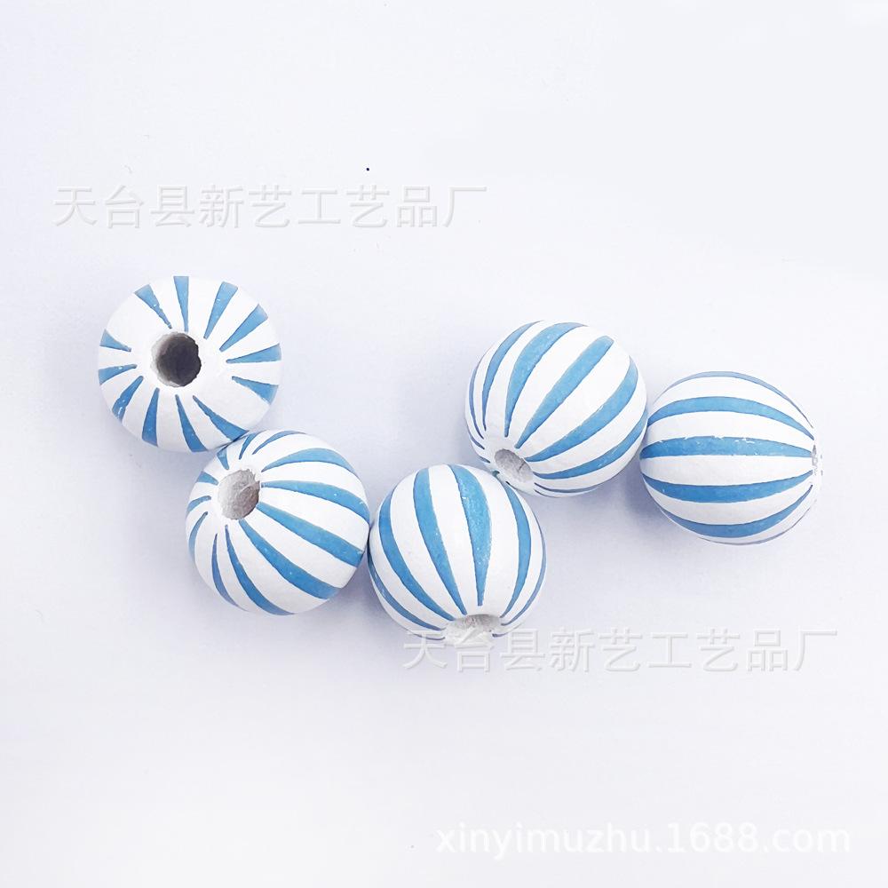 蓝色西瓜纹