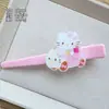 Nuevo Pasador Lindo Retro de Gato Kitty para Otoño e Invierno Pin Grande de Una Palabra Clip de Dibujos Animados para Flequillo Lateral Dulces Accesorios para el Cabello