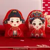 Un Par de Muñecas de Cama con Símbolos de Boda, Cojines de Boda, Decoración de Habitación de Boda, Regalos para Recién Casados, Artículos de Boda, Nuevo Estilo Chino