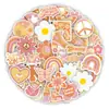 50 pegatinas de graffiti hippie coloridas nuevas transfronterizas tazas decorativas equipaje de guitarra pegatinas impermeables al por mayor