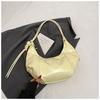 Bolso Pequeño de Pliegues de Moda para Mujer 2026 Nuevo Verano Tendencia Versátil Bolso de Hombro Axila Bolso Cruzado Tipo Dumpling