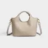 Bolsa de tecido imitação trançado da moda, venda direta da fábrica 2026, bolsa de ombro simples e versátil para o dia a dia, bolsa transversal para mulheres, bolsa de mão tipo balde