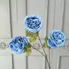 Arranjo de Flores Artificiais Azuis de Luxo para Casamento Arranjo Floral DIY Arranjo de Flores para Janela de Shopping Center ao Ar Livre Paisagismo com Flores Artificiais
