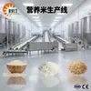 Línea de producción de arroz nutricional, equipo de procesamiento de arroz sintético de trigo sarraceno, equipo de moldeo de arroz reconstituido de múltiples granos