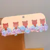 Ligas para el cabello con conchas y estrellas de mar estilo océano fresco para niñas, alta elasticidad, suaves con el cabello, lindas y versátiles, pequeñas ligas para bebés