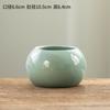Estilo Chinês Mexicano Forno de Bambu Zen Tronco Velho Planta Verde Vaso de Flores Cerâmica Decoração de Mesa para Casa Planta em Vaso Zhao Zhu You