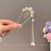 Versátil Pasador Floral Nuevo Estilo 2026 para Mujer, Elegante Pasador con Borla de Aspecto de Alta Gama, Pasador de Estilo Antiguo, Accesorio para el Cabello de Moda Antigua