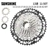 Piñón Volante Sunshine para Bicicleta de Montaña Ultraligero 10/11/12 Velocidades Bicicleta Velocidad Variable Piñón Grande para Subir
