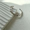 Pulsera Nueva Europea y Americana Simple con Textura de Onda Irregular para Mujer Elegante Moda Ins Pulsera Trendy Punk Hip-Hop