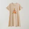 Pijama Nuevo para Niñas 2025, Verano Cartoon Clase A Ropa de Casa, Conjunto de Manga Corta, Traje Delgado de Aire Acondicionado para Niños, Transpirable