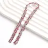 Largura 0,9cm Fita Adesiva Hot Melt Dupla Face Garra Broca Costas Broca Tira Strass Acessórios de Decoração para Roupas Venda Quente Transfronteiriça Tridimensional Cor Deslumbrante