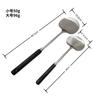 Espátula para Champiñones Acero Inoxidable Espátula Pequeña Cuchara Espátula para Freír Casera Sartén Antiadherente Resistente a Altas Temperaturas Sartén de Hierro Espátula de Cocina Utensilios de Cocina Antiquemaduras