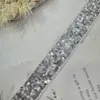 Renda Brilhante com Lantejoulas e Contas Bordadas à Mão, Largura 4cm, Acabamento para Vestido de Noiva DIY, Decoração de Cinto, Material para Palco