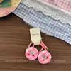 Nuevo Pinza de Pelo de Perlas a Cuadros Linda para Niñas, Pinza de Pelo Infantil para Cabello Roto y Flequillo, Pinza Lateral de Esponja