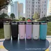 Tyeso Nueva Taza de Café Gran Capacidad Acero Inoxidable 304 Aislamiento Térmico Taza Fría Portátil para Exteriores Taza de Coche