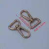Accesorios para Bolsos Hechos a Mano DIY Broche de Langosta Metálico Clip para Perro Giratorio 360 Grados Colores Oro Claro y Plata en Stock Venta al por Mayor