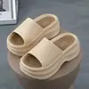En Stock Sandalias de Chanclas de Verano para Mujer de Liberación Rápida con Sensación Cómoda, Estilo de Celebridad de Internet a la Moda, Versátiles para Aumentar la Altura, Nuevas para 2024, para Exteriores