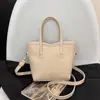 Bolsa Satchel Estilo Coreano Moda Simples Bolsa Saco para Mulheres 2025 Outono Super Popular Versátil Casual Roupas de Trabalho Bolsa de Ombro Transversal