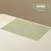 Mantel individual de cuero estilo japonés para mesa de comedor transfronterizo, mantel impermeable y resistente al calor para el hogar, mantel para cuencos y platos, mantel de comedor occidental de lujo ligero para hotel
